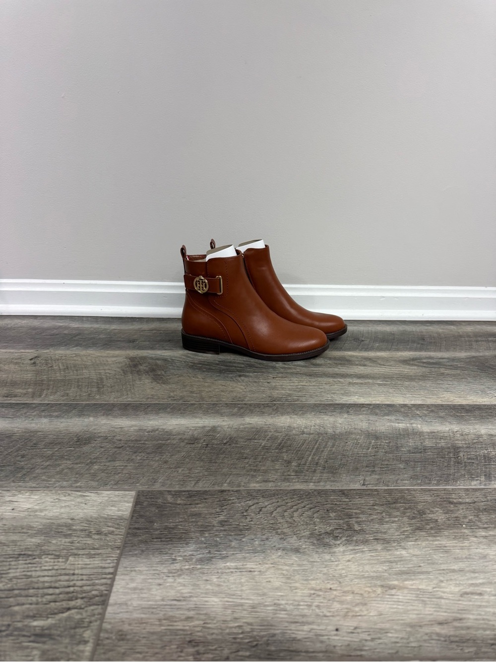 Tommy Hilfiger Brown Ankle Boots